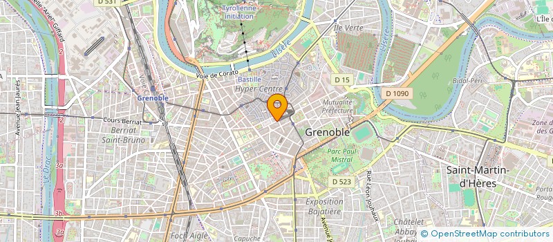 localisation de l'entreprise INDIVISION DOSSE  GRENOBLE