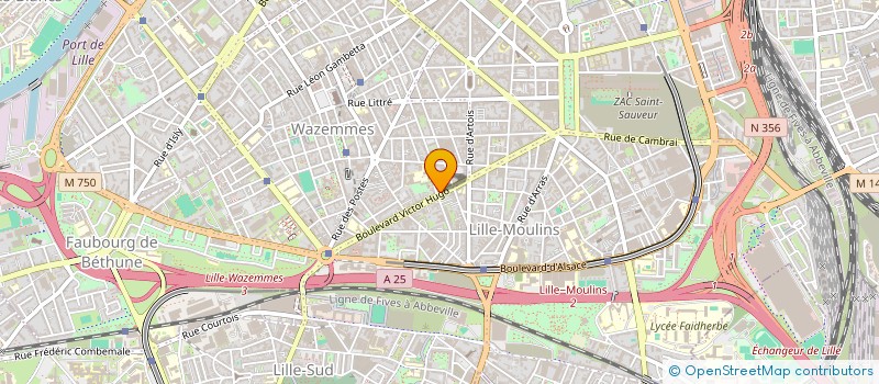 localisation de l'entreprise INDIVISION DOTTE à LILLE