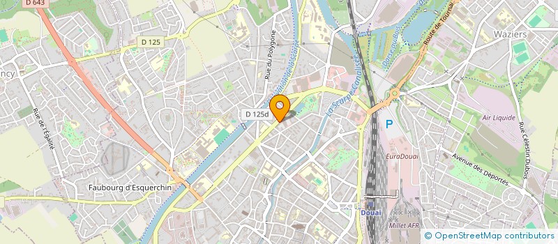 localisation de l'entreprise INDIVISION DOUAI  DOUAI