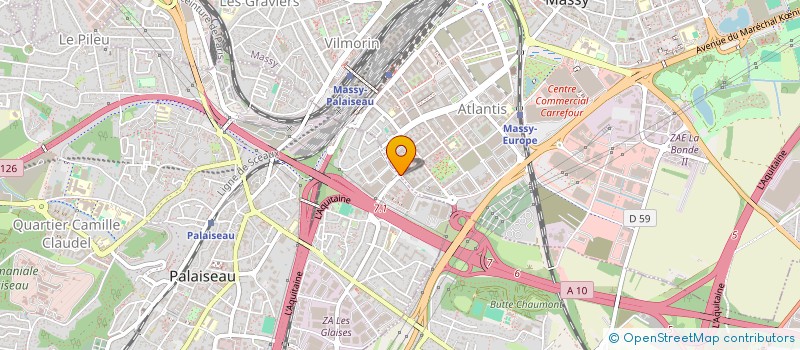 localisation de l'entreprise INDIVISION DOUAY ET CARLIER à MASSY