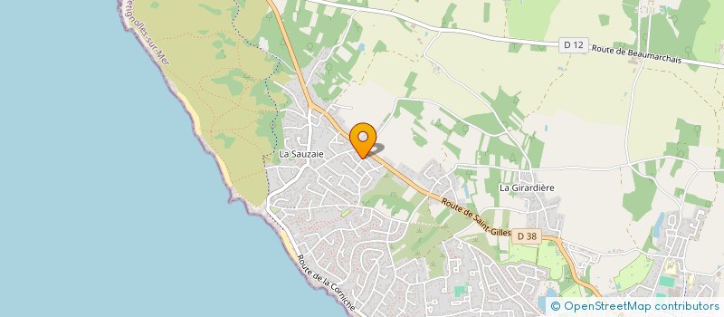 localisation de l'entreprise INDIVISION DOUBLET DFMA à BRETIGNOLLES-SUR-MER
