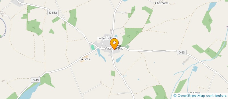 localisation de l'entreprise INDIVISION DOURNEAU  AZAT-LE-RIS