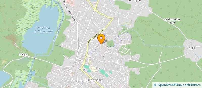 localisation de l'entreprise INDIVISION DOURNES CARINE ET SOEHNLEIN QUIRIN  BISCARROSSE