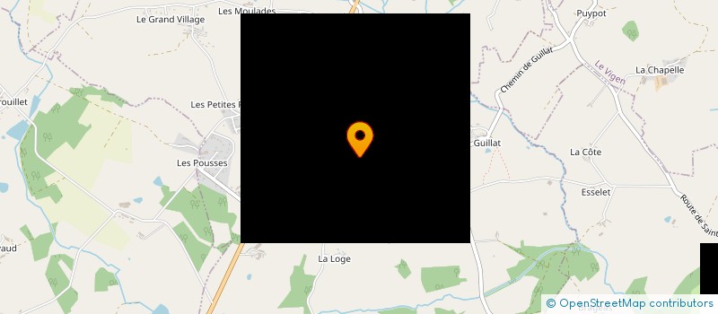 localisation de l'entreprise INDIVISION DOUSSET MATELIN  MEILHAC