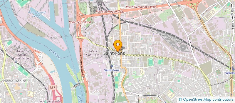 localisation de l'entreprise INDIVISION DRAY  SAINT-FONS