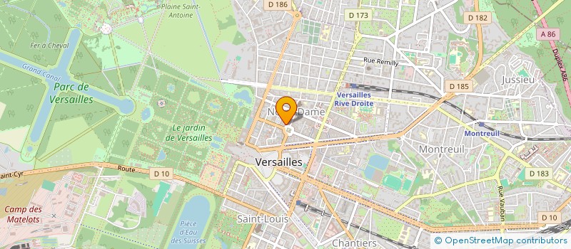 localisation de l'entreprise INDIVISION DRAZIC GRGUR à VERSAILLES