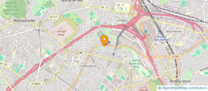 localisation de l'entreprise INDIVISION DREMIERE DE VRIENDT à NOISY-LE-SEC