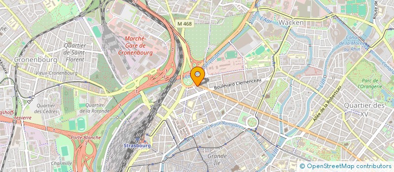 localisation de l'entreprise INDIVISION DRESSEL MALL à STRASBOURG