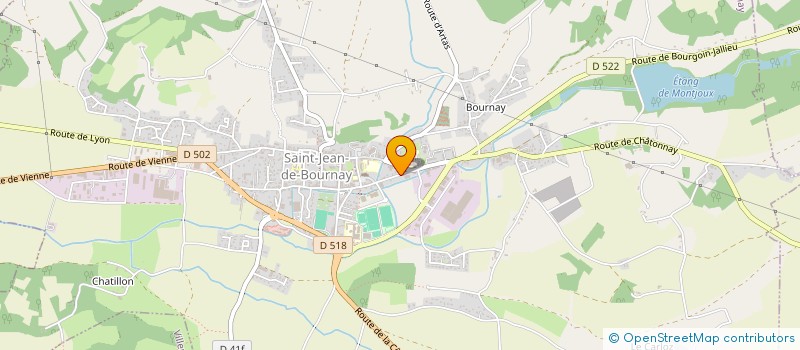 localisation de l'entreprise INDIVISION DREVON-ROY  SAINT-JEAN-DE-BOURNAY