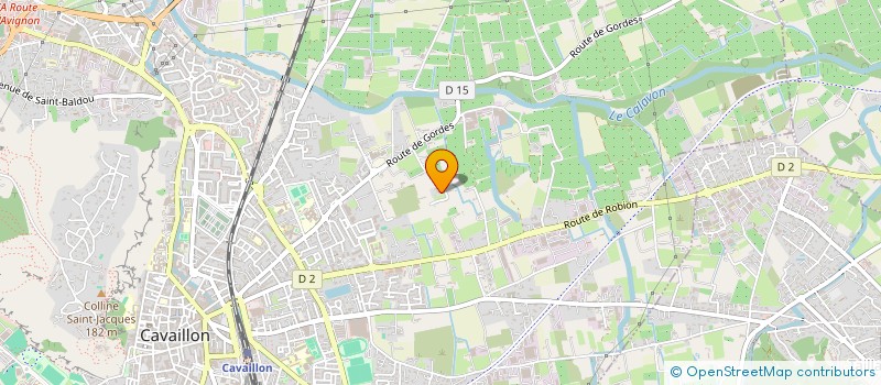 localisation de l'entreprise INDIVISION DRIOLE RIGAUX  CAVAILLON