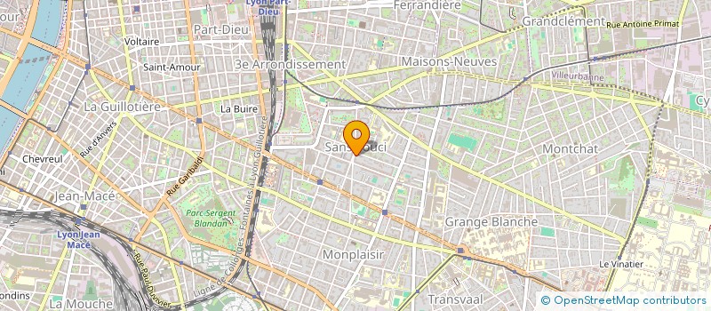 localisation de l'entreprise INDIVISION DRIRA MDHAFER  LYON