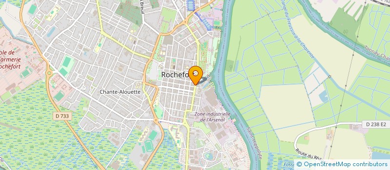 localisation de l'entreprise INDIVISION DROIN-GACCIONE  ROCHEFORT