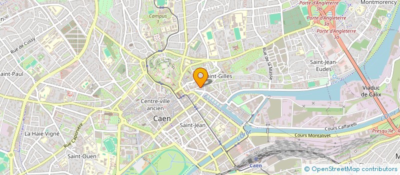 localisation de l'entreprise INDIVISION DROUET-HUBERT à CAEN