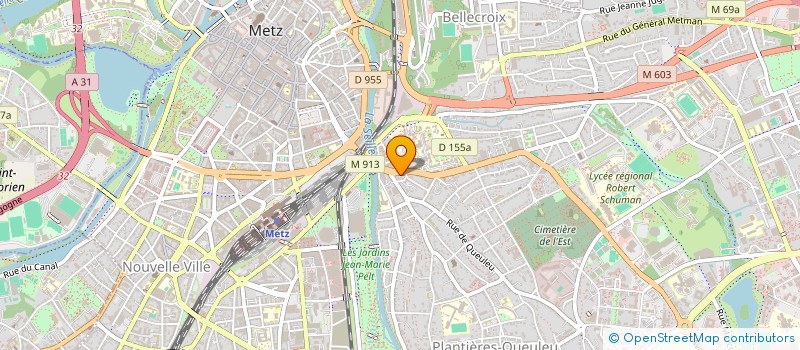 localisation de l'entreprise INDIVISION DROUHIN/MARTIG  METZ