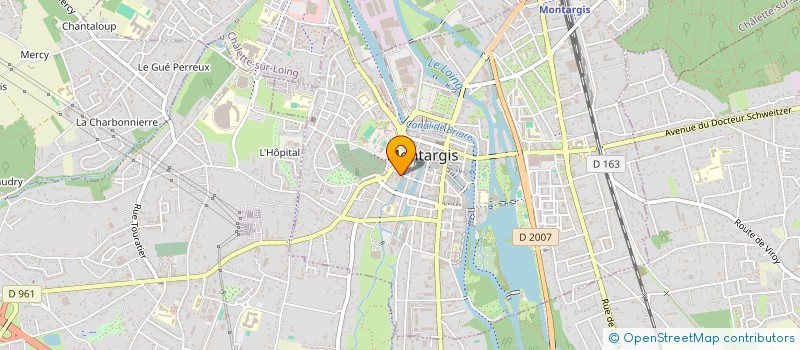 localisation de l'entreprise INDIVISION DROUIN BLANCHER à MONTARGIS