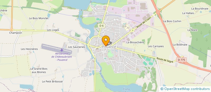 localisation de l'entreprise INDIVISION DROYAUX PAUL à OMBREE D'ANJOU