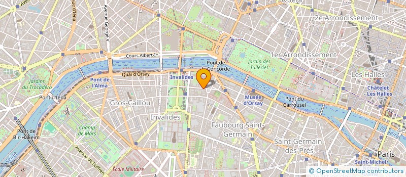 localisation de l'entreprise INDIVISION DU BESSEY DE CONTENSON  PARIS