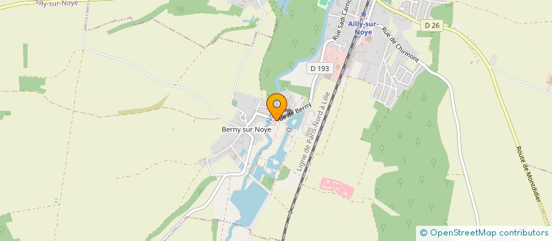 localisation de l'entreprise INDIVISION DU BOIS DE BERNY  AILLY-SUR-NOYE