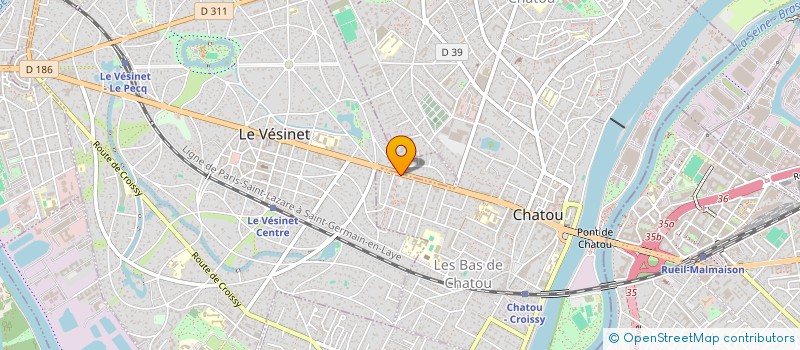 localisation de l'entreprise INDIVISION DU PELOUX à CHATOU