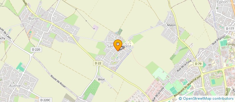 localisation de l'entreprise INDIVISION DU VEY à SAINT-CONTEST