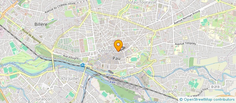 localisation de l'entreprise INDIVISION DUBEDOUT à PAU