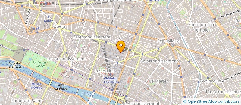 localisation de l'entreprise INDIVISION DUBERT - REGNIER  PARIS