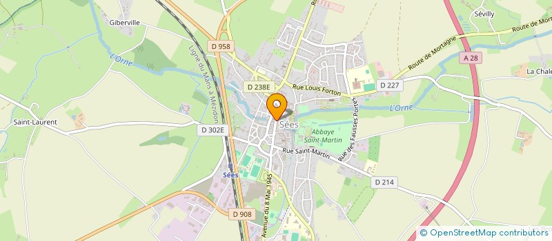 localisation de l'entreprise INDIVISION DUBOIS à SEES