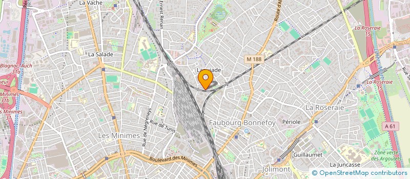 localisation de l'entreprise INDIVISION DUBOIS à TOULOUSE