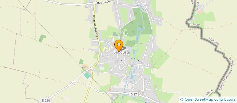 localisation de l'entreprise INDIVISION DUBOIS MORAGE AGNIES à SEBOURG