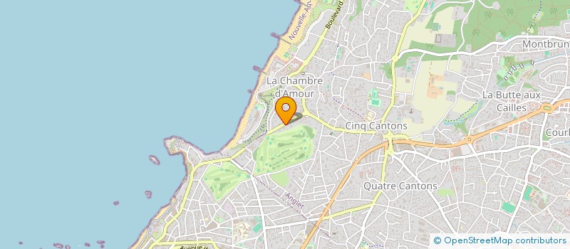 localisation de l'entreprise INDIVISION DUBOS JEAN ET HELENE  ANGLET