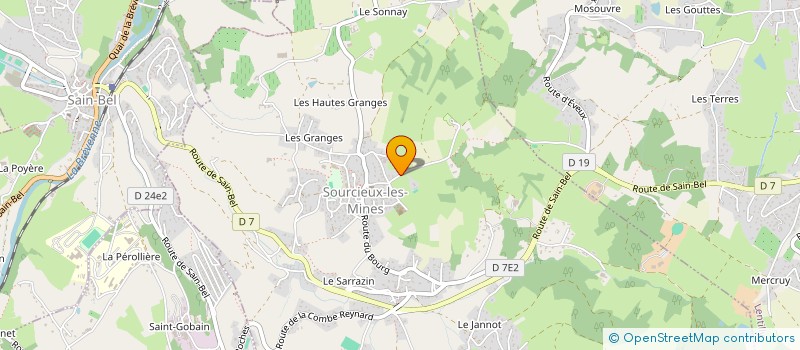 localisation de l'entreprise INDIVISION DUBOST à SAINT GERMAIN NUELLES