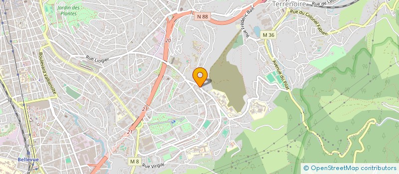 localisation de l'entreprise INDIVISION DUBREUCQ  SAINT-ETIENNE