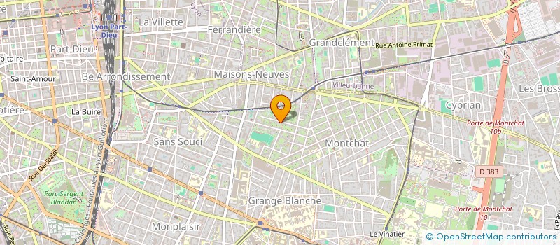 localisation de l'entreprise INDIVISION DUBREUIL M&F  LYON