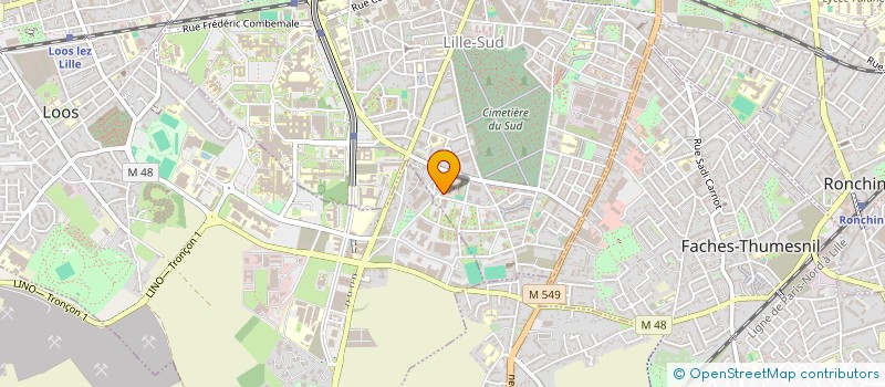 localisation de l'entreprise INDIVISION DUCHATELET AKTAS à LILLE