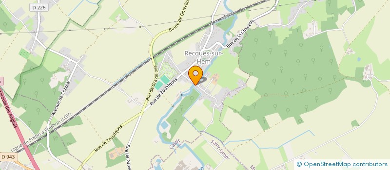 localisation de l'entreprise INDIVISION DUCHEMIN BRENNE  RECQUES-SUR-HEM