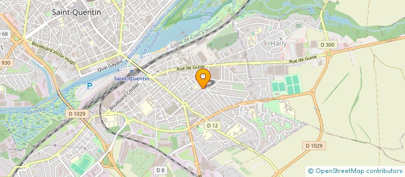 localisation de l'entreprise INDIVISION DUCHENE-BAMME à SAINT-QUENTIN