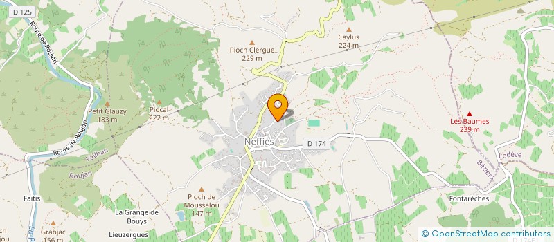 localisation de l'entreprise INDIVISION DUCHENE ET BAHRA  NEFFIES