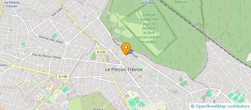 localisation de l'entreprise INDIVISION DUCOURTIEUX DONAY  LE PLESSIS-TREVISE