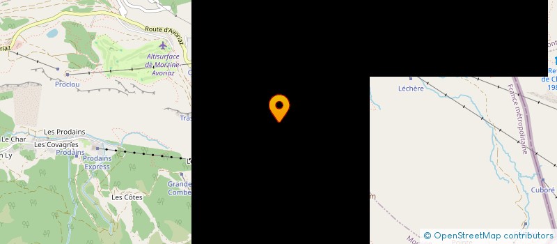 localisation de l'entreprise INDIVISION DUCRET  MORZINE