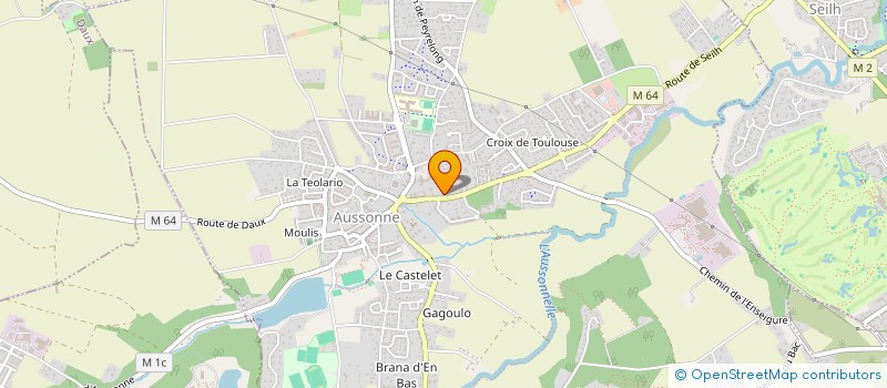localisation de l'entreprise INDIVISION DUFAUR AIN à AUSSONNE