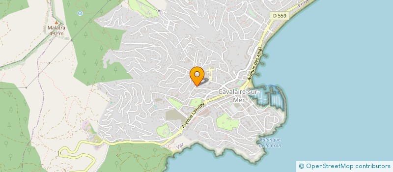 localisation de l'entreprise INDIVISION DUFFAS à CAVALAIRE-SUR-MER