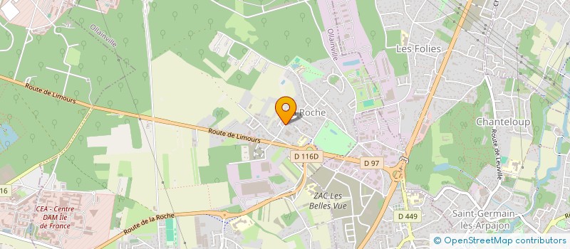 localisation de l'entreprise INDIVISION DUFOUR BERNARD DUFOUR REJANE  OLLAINVILLE