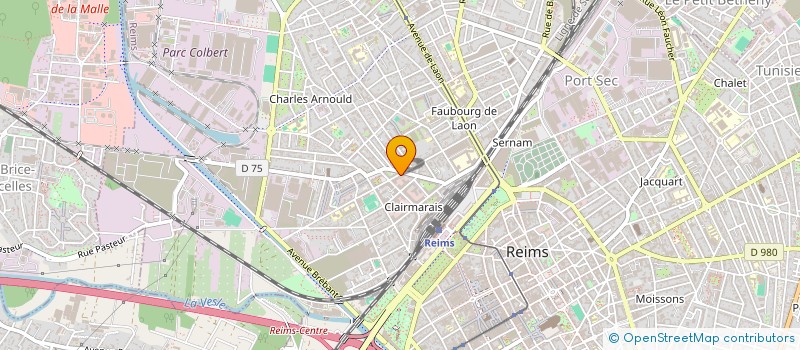 localisation de l'entreprise INDIVISION DUGUE LABARDE  REIMS