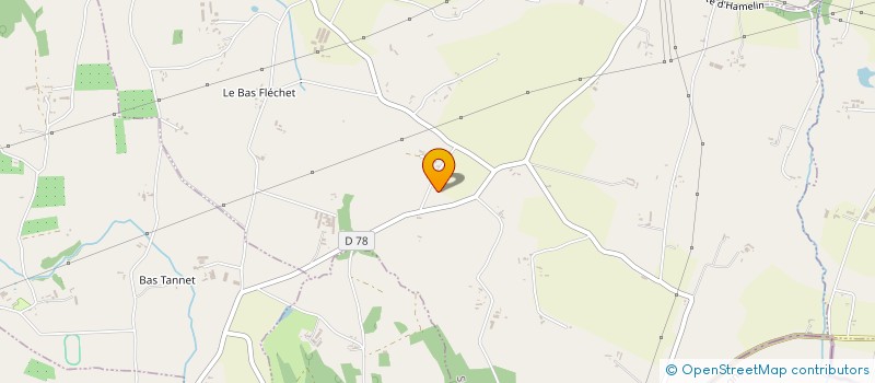 localisation de l'entreprise INDIVISION DUHAMEL JMCS à SAINT-AUBIN-DE-TERREGATTE