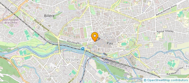 localisation de l'entreprise INDIVISION DUJARDIN à PAU