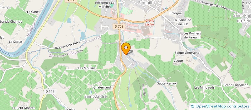 localisation de l'entreprise INDIVISION DULOMPONT  SAINT-ANDRE-ET-APPELLES