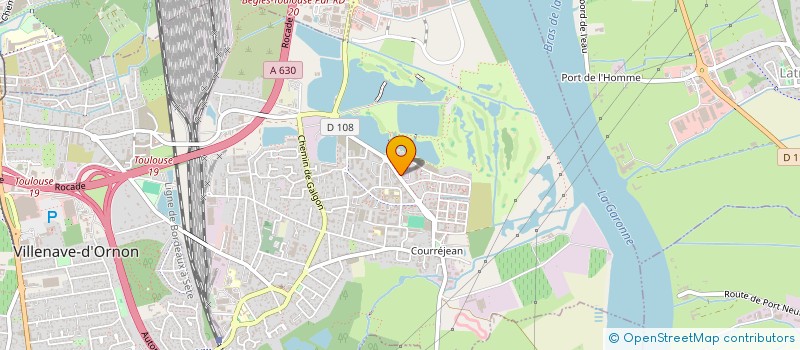 localisation de l'entreprise INDIVISION DULON  VILLENAVE-D'ORNON