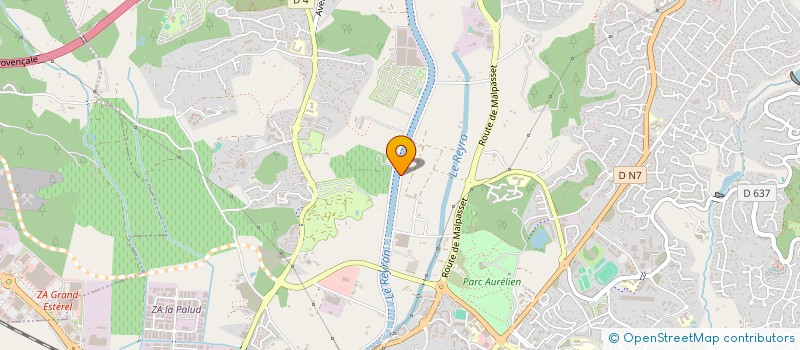 localisation de l'entreprise INDIVISION DULORIER-GAUDOT à FREJUS