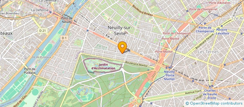 localisation de l'entreprise INDIVISION DULUD à NEUILLY-SUR-SEINE