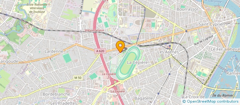 localisation de l'entreprise INDIVISION DUMAINE JACQUEMOND à TOULOUSE